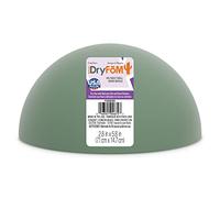 Floracraft Dry Foam Half Ball-6-inch x 3-inch, 2.8" x 5.8"