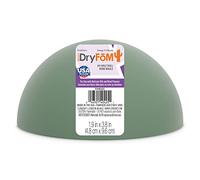 FloraCraft Floral Desert DryFōM Half Ball 1.9 Inch x 3.8 Inch Green