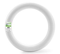 Floracraft Foam Extruded Styrofoam Wreath Bulk-16-inch x 1.75-inch
