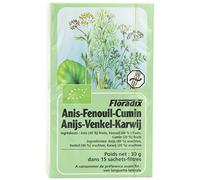 Floradix Anise Fennel & Caraway Organic Herbal Tea 15 filterbags-3 Pack
