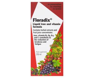 Floradix Floradix liquid iron formula 250ml-8 Pack