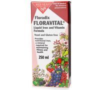 Floradix Floravital Yeast & gluten free liquid iron formula 250ml-3 Pack