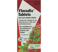 Floradix Iron Supplement Tablets - Pack of 84 Tablets