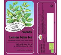 Floradix Lemon Balm Organic Herbal Tea 15 filterbags-5 Pack