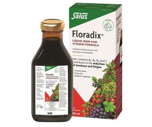 Floradix liquid iron formula 250ml - 4 Pack