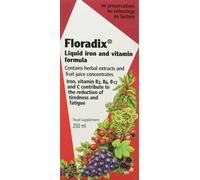 Floradix Liquid Iron Formula 250ml | Iron & Vitamin Tonic | Energy Support