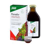 Floradix Liquid Iron & Vitamin Supplement 500ml. Contributes to The Reduction of Tiredness. No preservatives. Suitable for Women, Children 3+, During Pregnancy and Vegetarians.