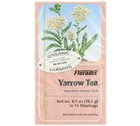 Floradix Yarrow Organic Herbal Tea 15 filterbags-3 Pack
