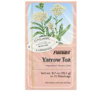 Floradix Yarrow Organic Herbal Tea 15 filterbags-4 Pack