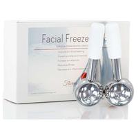 Floraison Face Skin Cryo Sticks Ice Cooling Roller Tool Cold Globes Surgical Stainless Steel for Facial Massage Neck Eyes Anti Puff Anti Aging Treatment Wands