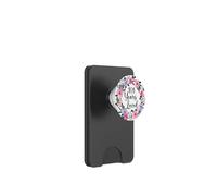 Floral 101 Year Old 101th Birthday Men Women 101 Years Loved PopSockets PopWallet for MagSafe