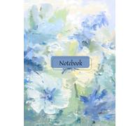 Floral Academic Notebook 8.5 x 11 - Large Student Writing Notebook for School, College & Daily Notes: Beautiful Flower Pattern Cover | Wide Ruled ... | Perfect for Back to School & Classroom Use