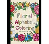 Floral Alphabet Coloring