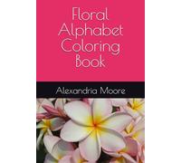 Floral Alphabet Coloring Book