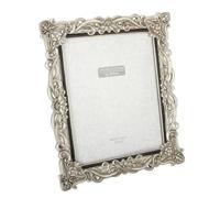 Floral Antique Silver Photo Frame 8 x 10