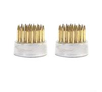 Floral Arrangement Tools, 4-Piece Set with Silicone-Tipped Metal Pins for Secure Plant Fixation, Compact Decorative Support for Indoor and Outdoor Pots and Vases