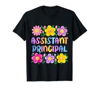Floral Assistant Principal School Worker Vice Principal T-Shirt