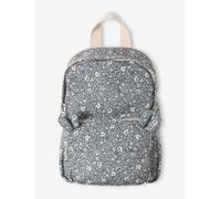 Floral Backpack, Playschool Special, Adorned with Bear Ears, for Girls sage green