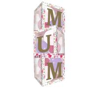 Floral Balloon Boxes Mum/Mam Mother's Day Display Set with Adhesive Letters and 12 Balloons 7454