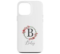 Floral Betsy Name Flower Personalized Name Betsy Case for iPhone 13 Pro Max