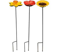 Floral Bird Feeders - Poppy, Daffodil & Sunflower Trio