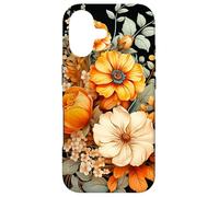 Floral Boho Foliage Flower Flora Nature Vegetation Flowery Case for iPhone 17