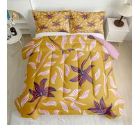Floral Botanical Coverless Duvet Single 7.5 Tog 3D Printed Comforter