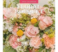 Floral Bouquet - 2026 Square Wall Calendar - by Red Robin Publishing