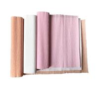 Floral Bouquet Wrapping Paper 25cm X 250cm 3rolls/set Crinkled Crepe Paper Flower Wrapping Wedding Festive Party Decoration DIY Fold Scrapbooking Crafts(White Pink Champagne)