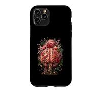 Floral Brain Rose Botanical Art Biology Lovers Gifts for Men Case for iPhone 11 Pro