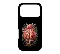 Floral Brain Rose Botanical Art Biology Lovers Gifts for Men Case for iPhone 17 Pro