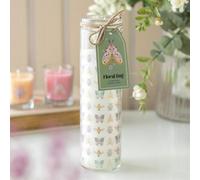Floral Bug Garden Rose Tube Candle