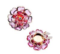 Floral Button Covers - Dainty Decorative Metal Flower Shaped DIY Embellishments - Buttons Cover Embellishments For Shirt And Suit,For Women, Mothers, Wives, Daughters, Girlfriends
