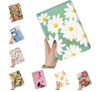 Floral Case for iPad 6th 5th Generation Air/Air2 9.7" Case Flower Pattern Cute Slim Leather Folio Smart Cover with Pencil Holder Auto Sleep/Wake