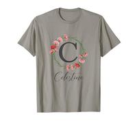 Floral Celestine Name Flower Personalized Name Celestine T-Shirt