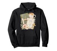 Floral Christian Bible Verse Faith Scripture Encouragement Pullover Hoodie
