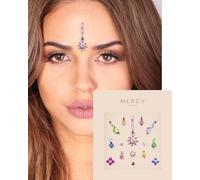 Floral Colour Bindi Multipack // Mercy London // Indian Bindis Bollywood Face Gems Jewels