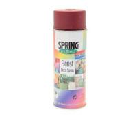 Floral Colour Spray Paint for Fresh and Silk Flowers - 400ml - Professional Floristry Finishing Spray - Available in 50+ Shades (Burgundy Red)