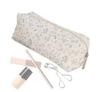 Floral Cosmetic Bag Organizer - Soup Makeup Brush Storage Canvas,Canvas Travel Canvas | Beauty Accessories Holder For Girls, Portable With Zipper, a, Se référer au descriptif, Refer to description
