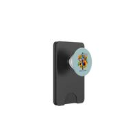 Floral Cross Christian Tee Jesus is Lord Religious Saying PopSockets PopWallet for MagSafe
