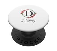 Floral Destiny Name Flower Personalized Name Destiny PopSockets Adhesive PopGrip