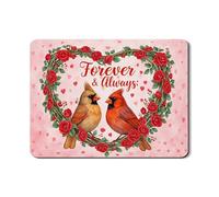 Floral Dish Drying Mats for Kitchen Counter, Peach Rose Absorbent Rubber Dish Drainer Rack Mat, Valentine'S Day Romantic Pu Leather Drying Pad 18x24 Inch