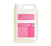 Floral Disinfectant - 5L - Powerful Multi-Purpose Cleaner & Deodoriser, Concentrated Formula for Kitchens, Floors & Washrooms
