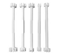 Floral Dotting Tools Set - 5 Dual-Ended Mandala Dot Pens with Petal Shapes - Dot Painting Tools for Rock Painting, Clay, Embossing, Mandala Art & DIY Craft Projects