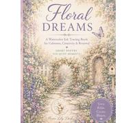 Floral Dreams: A Watercolor Ink Tracing Coloring Book for Calmness, Creativity, and Renewal: Garden Coloring Pages with Haiku Inspired Poems for ... (The Moon Lily Desk Quiet Bloom Collection)
