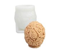 Floral Eggs Silicone Molds for Making Soap Chocolate Candy Flower Eggs Silicone Molds for Epoxy Resin Small Business Supplies