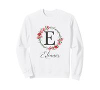 Floral Eleanor Name Flower Personalized Name Eleanor Sweatshirt
