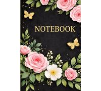 Floral Elegance Notebook: 120 Lined Pages | 6 x 9 Inches | for Notes, Writing & Daily Planning