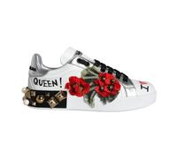Floral Embellished Trainers La11664 Model 2 UK