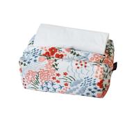 Floral Embroidered Jacquard Tissue Box Cover Pouch
